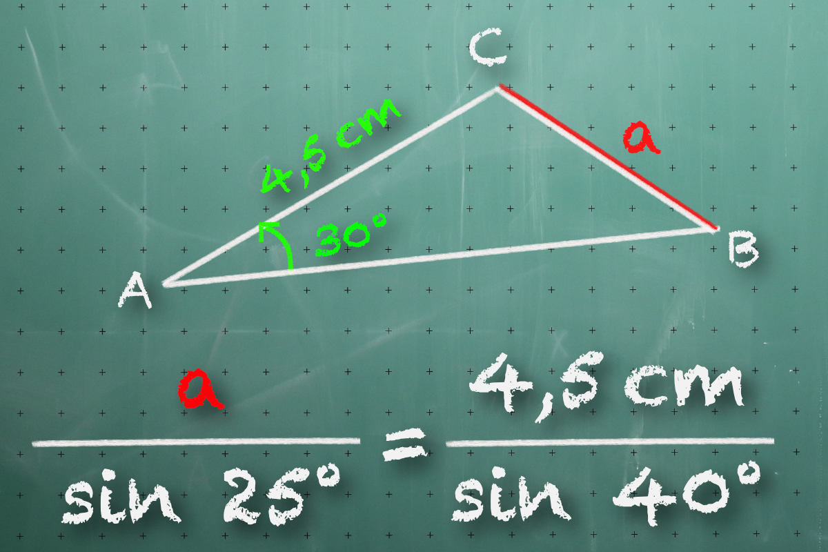Berechnungen in beliebigen Dreiecken